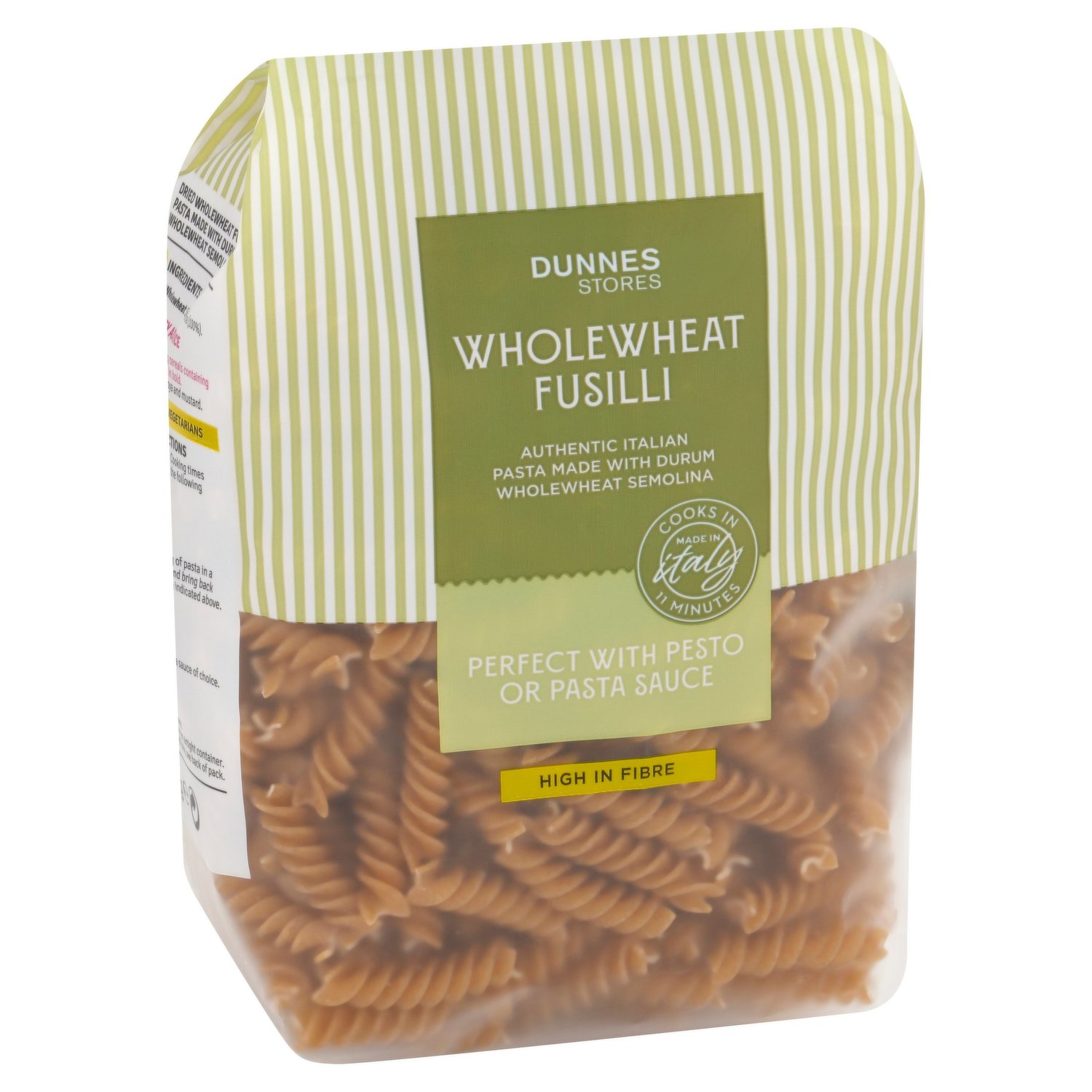 Dunnes Stores Wholewheat Italian Fusilli Pasta 500g