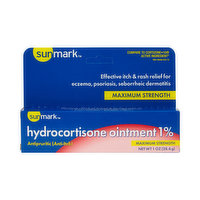 Sunmark Hydrocortisone Ointment, 1% Maximum Strength, 1 Each