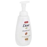 Dove Shower Foam Shea Butter, 13.5 Ounce