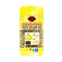 J-Basket Roasted White Sesame Seeds, 3.5 Ounce