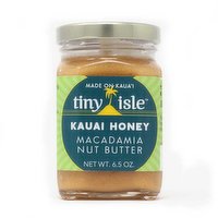 Tiny Isle Honey Macadamia Nut Butter, 6.75 Ounce