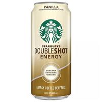 Starbucks Double Shot Vanilla Energy Coffee, 15 Fl Oz, 15 Ounce