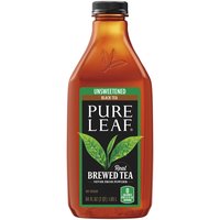 Pure Leaf Real Brewed Black Tea, Unsweetened, 64 Ounce