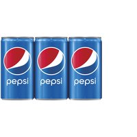 Pepsi Mini, Cans (Pack of 6), 45 Ounce