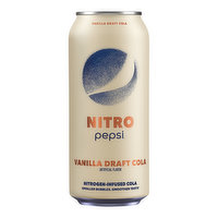 Pepsi Nitro Vanilla Draft Cola, 13.65 Ounce