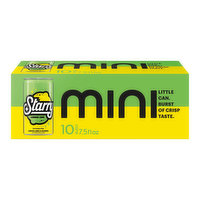 Starry Mini Lemon Lime Soda (10-pack), 75 Ounce