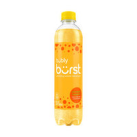 Bubly Burst Pineapple Tangerine Sparkling Water, 16.9 Ounce