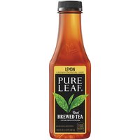 Lipton Pure Leaf Real Brewed Tea, Lemon, 18.5 Ounce