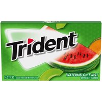 Trident Watermelon Twist Gum, 14 Each