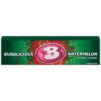 Bubblicious Gum, Watermelon, 5 Each