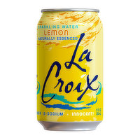 LaCroix Sparkling Water Lemon Single, 12 Ounce