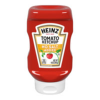 Heinz Ketchup No Salt Added, 14 Ounce