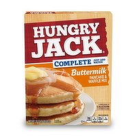 Hungry Jack Pancake & Waffle Mix, Buttermilk, 32 Ounce