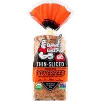 Dave's Killer Bread Organic Powerseed Bread Thin-Sliced, 20.5 Ounce