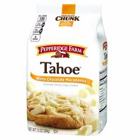 Pepperidge Farm Tahoe Crispy White Chocolate Macadamia Nut Cookies, 7.2 OZ  Bag (8 Cookies)