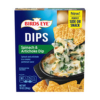 Birds Eye Spinach & Artichoke Dips, 10 Ounce