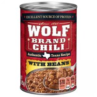 Wolf Chili with Beans, 15 Ounce