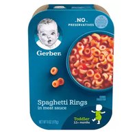 Gerber Lil' Entrees, Spaghetti with Meat, 6 Ounce