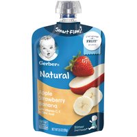 Gerber 2nd Baby Food, Apple, Strawberry, Banana, 3.5 Ounce