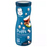 Gerber Graduates Puffs, Apple Cinnamon, 1.48 Ounce