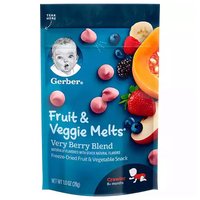 Gerber Graduates Fruit & Veggie Melts, Very Berry, 1 Ounce