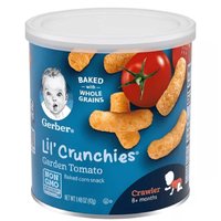 Gerber Graduates Lil' Crunchies, Garden Tomato, 1.48 Ounce