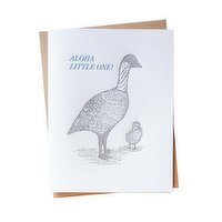 Bradley & Lily Nene Baby Birthday Card, 1 Each