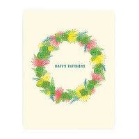 Nico Lei Ohia Birthday Card, 1 Each