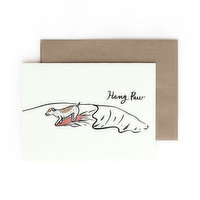 Hontas Higa Card Hang Paw, 1 Each