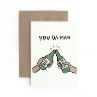 Hontas Higa Card You Da Man, 1 Each