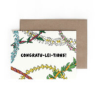 Hontas Higa Congratu-lei-tions Card, 1 Each