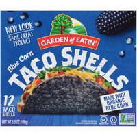 Garden of Eatin' Taco Shells, Blue Corn, 5.5 Ounce