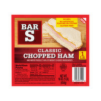 Bar-S Classic Chopped Ham, 16 Ounce