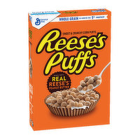 Reese's Puffs Cereal, Peanut Butter, 11.5 Ounce