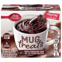 Betty Crocker Mug Treats, Triple Chocolate, 13.9 Ounce