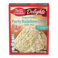 Betty Crocker Delights Rainbow Chip Cake, 13.25 Ounce