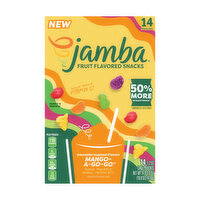 Jamba Mango-A-Go-Go Fruit Flavored Snacks,14-count, 16.8 Ounce