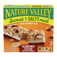 Nature Valley Sweet & Salty Nut Granola Bars, Almond (Pack of 6), 7.4 Ounce