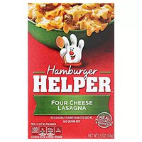Betty Crocker Hamburger Helper, Four Cheese Lasagna, 5.5 Ounce