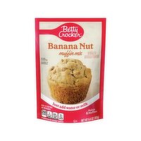 Betty Crocker Muffin Mix,  Banana Nut, 6.4 Ounce