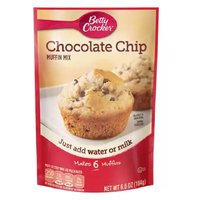 Betty Crocker Muffin Mix, Chocolate Chip, 6.5 Ounce