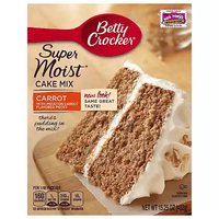Betty Crocker Super Moist Carrot Cake Mix, 15.25 Ounce
