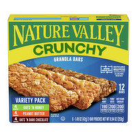 Nature Valley Crunchy Granola Bars, Variety Pack, 8.94 Ounce