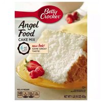 Betty Crocker Cake Mix, Angel Food, 16 Ounce