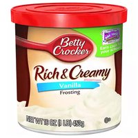 Betty Crocker Rich & Creamy Frosting, Vanilla, 16 Ounce