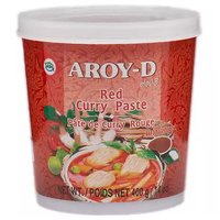 Aroy D Red Curry Paste, 14 Ounce