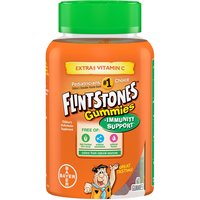 Flintstones Children'S Multivitamin/Multimineral Supplement, Gummies Plus Immunity Support With Extra C, 60 Each