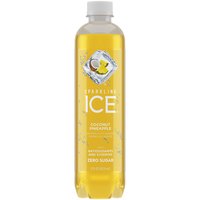 Sparkling Ice Beverage, Coconut Pineapple, 17 Ounce
