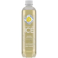 Sparkling Ice Beverage, Lemonade, 17 Ounce