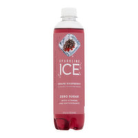 Sparkling Ice Grape Raspberry Flavored Sparkling Water, 17 Ounce